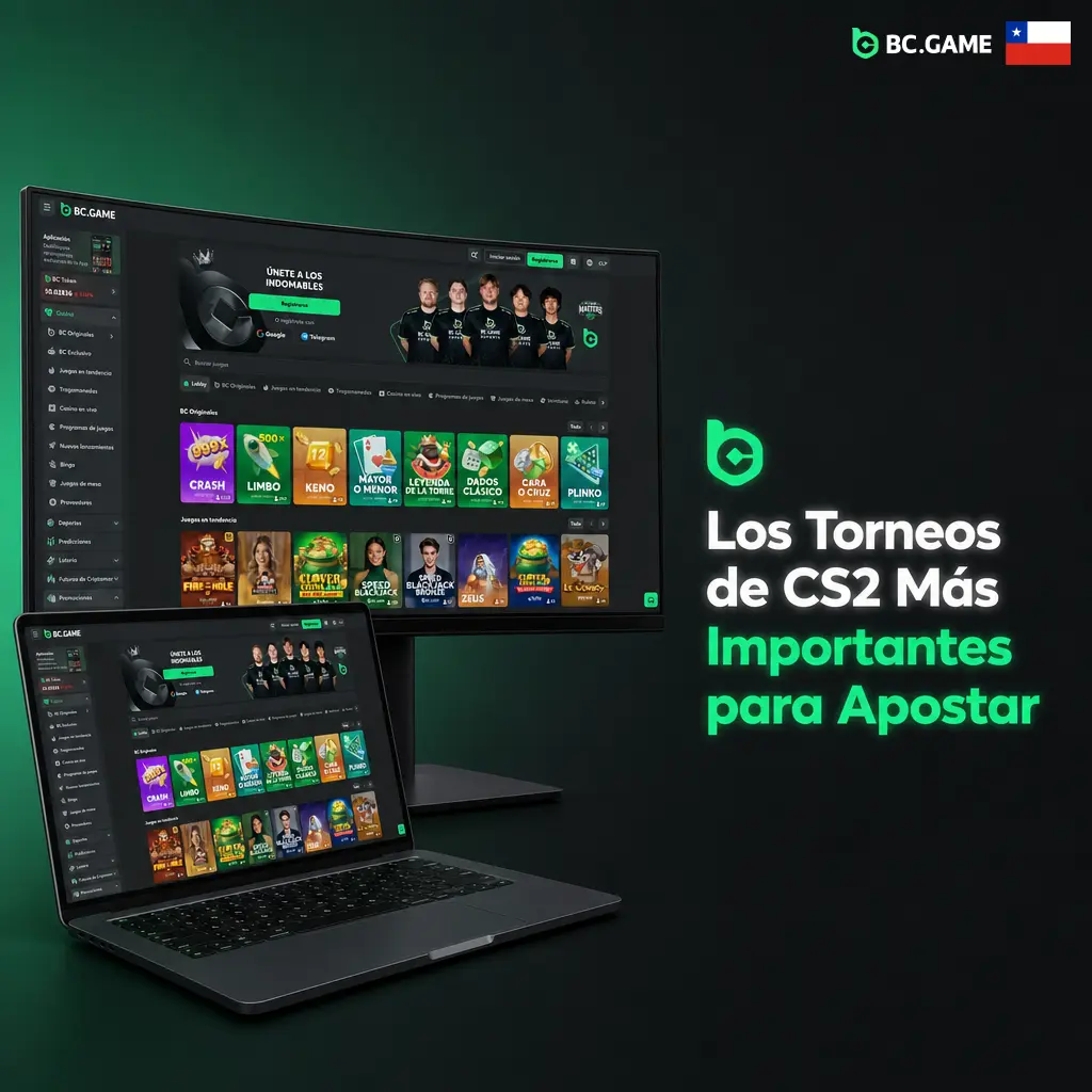 Torneos de CS2 más importantes para apostar en BC Game