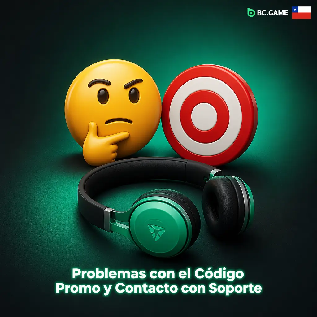 Soporte de BC Game para problemas con códigos promocionales