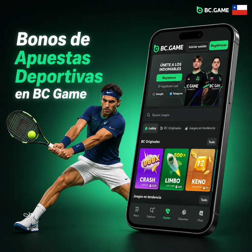 Bonos de apuestas deportivas en BC Game para Chile 2026