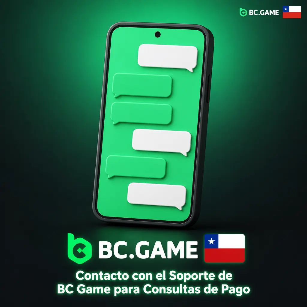 Soporte de BC Game para consultas de pago en Chile