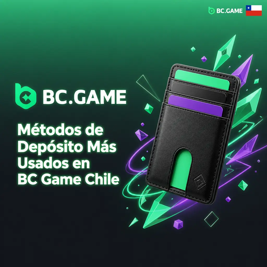 Métodos de depósito disponibles en BC Game Chile