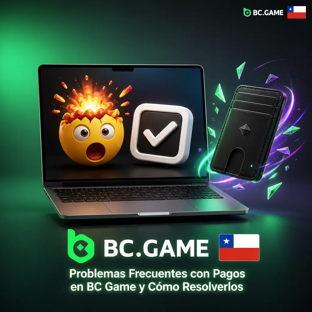 Problemas frecuentes con pagos en BC Game