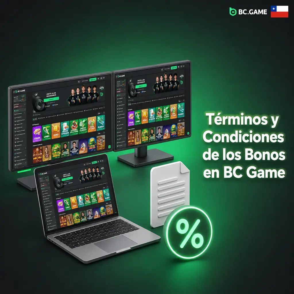 Términos y condiciones de bonos en BC Game